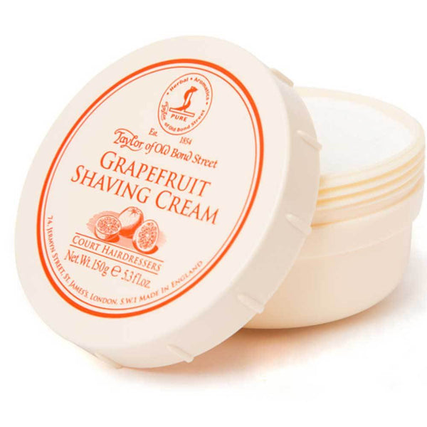 Taylor of Old Bond Street Grapefruit Shaving Cream Tub - so-ldn