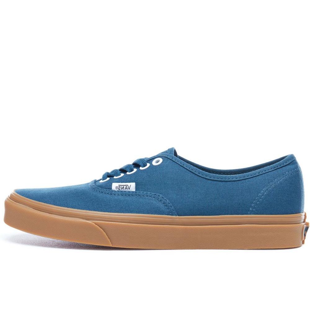 VANS Authentic Trainers - Navy Reflecting Pond-gum - so-ldn