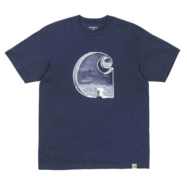 Carhartt WIP S/S Way Through T-Shirt - Navy - so-ldn