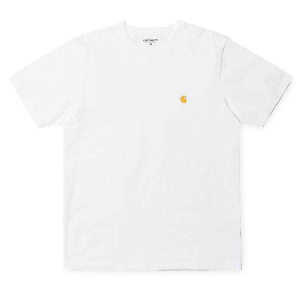 Carhartt WIP S/S Chase T-Shirt - White - so-ldn