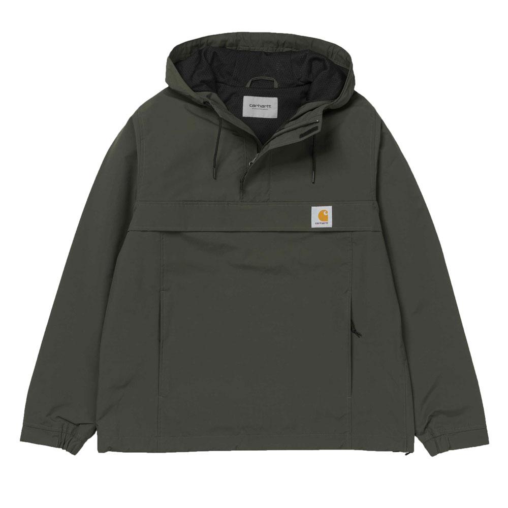 Carhartt WIP Nimbus Mesh-Lined Pullover Jacket - Cypress Green - so-ldn