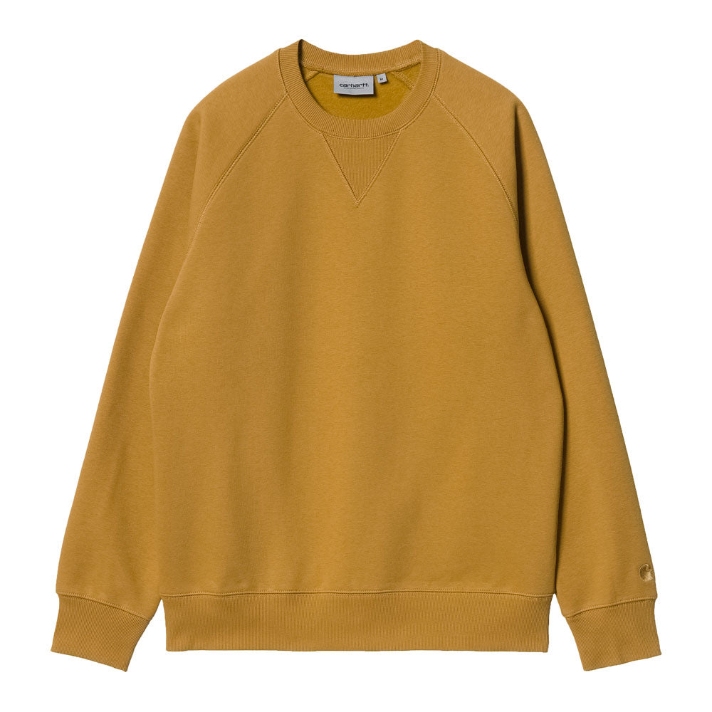 Carhartt WIP Chase Sweatshirt Winter sun Gold - Main Image