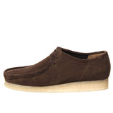 Clarks Originals Wallabee shoes - Dark Brown Suede - so-ldn