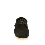 Clarks Originals Weaver Shoes - Black Suede - so-ldn