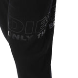 Diesel Peter Leg logo Jogging Bottoms - Black - so-ldn