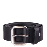 Diesel B-PROFILES - Leather Belt - Black - so-ldn