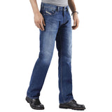 DIESEL Larkee 008XR Regular Jeans - Blue Wash - so-ldn