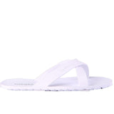 Diesel Plaja Wash White Strap Plastic Sandals - so-ldn