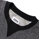 Edwin International Sweatshirt  - Black Marbled - so-ldn