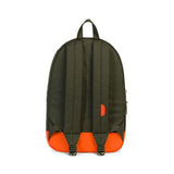 Herschel Supply co. Settlement Backpack Green / Orange - so-ldn