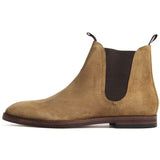 Hudson Shoes Tamper Chelsea Boot Suede - Sand - so-ldn