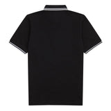Fred Perry Made in Japan Pique Polo Shirt - 321 BLACK