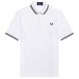 Fred Perry Made in Japan Pique Polo Shirt - White M102