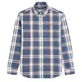 Fred Perry Authentic Midnight Blue Twill Check Shirt - M7567