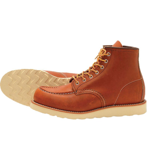 Red Wing 0875 Heritage Work Moc Toe Boot - Light Brown - so-ldn