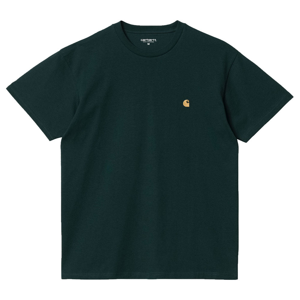 Carhartt WIP Chase T-Shirt - Frasier / Gold