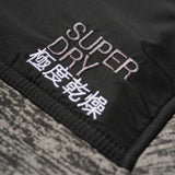 Superdry Storm Mountain Zip hoodie - Charcoal Marl / Black - so-ldn