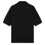 Fred Perry Authentic Textured Knit Polo - Black K7500